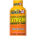 Stacker2 Extreme Energy Shots: Extra Strength (2 oz Bottles)