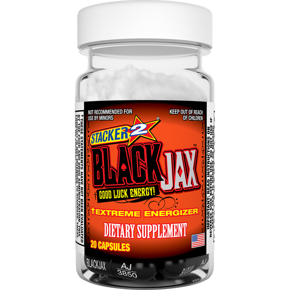 Black Jax Energy Capsules | Extreme Energy & Focus Supplement | Stacker2
