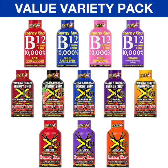 Bulk Energy Shots 48-Pack | Build Your Variety Pack | Stacker2