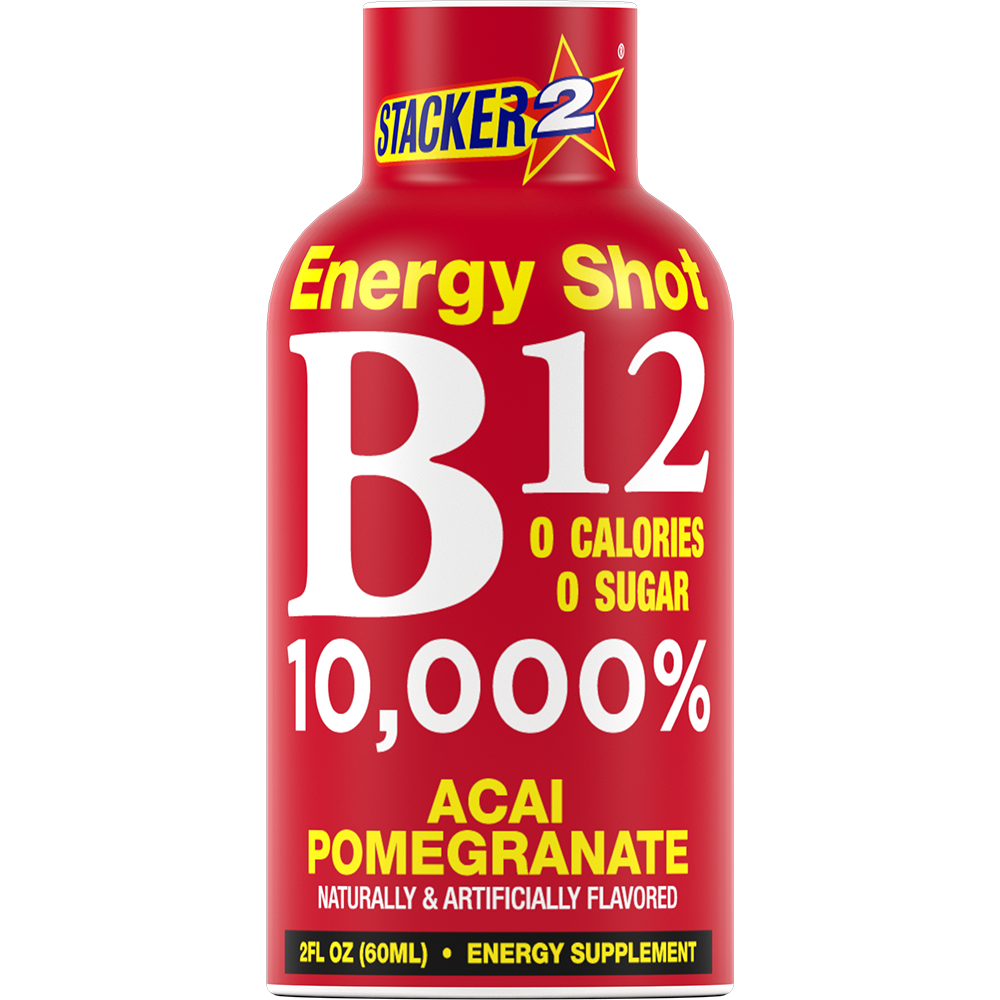 B12 Energy Shots (12pk - 2 oz bottles)