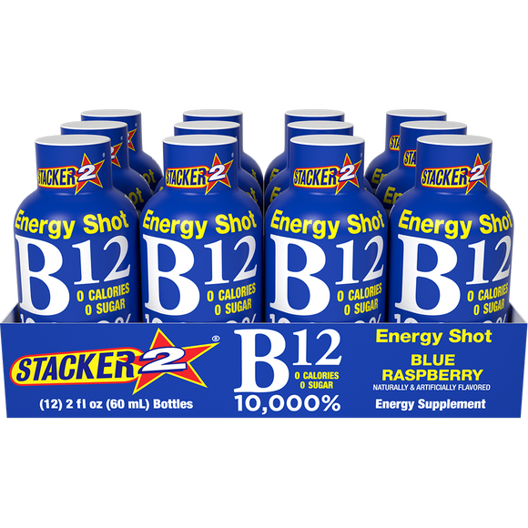 B12 Energy Shot 10,000% Daily Value (12pk - 2 oz bottles)
