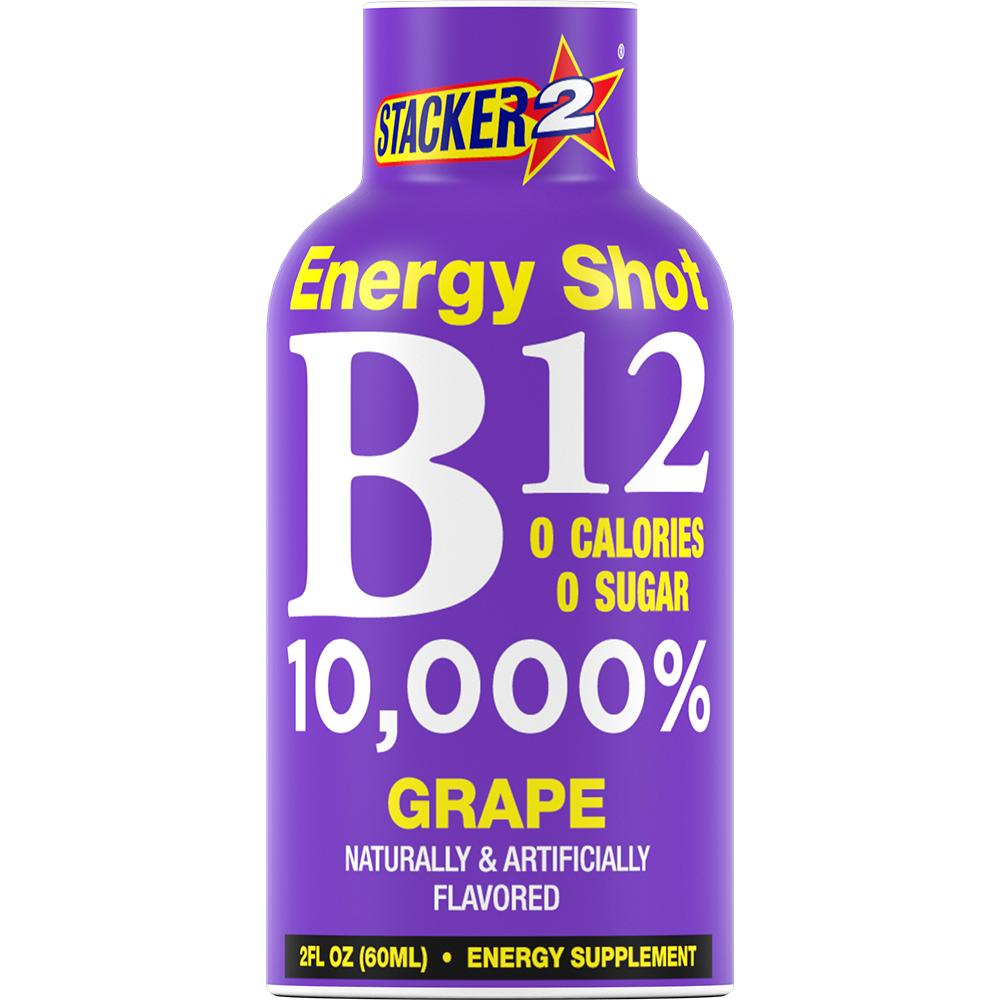 B12 Energy Shots (12pk - 2 oz bottles)