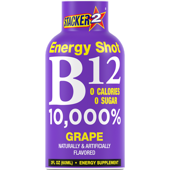 B12 Energy Shot 10,000% Daily Value (12pk - 2 oz bottles)