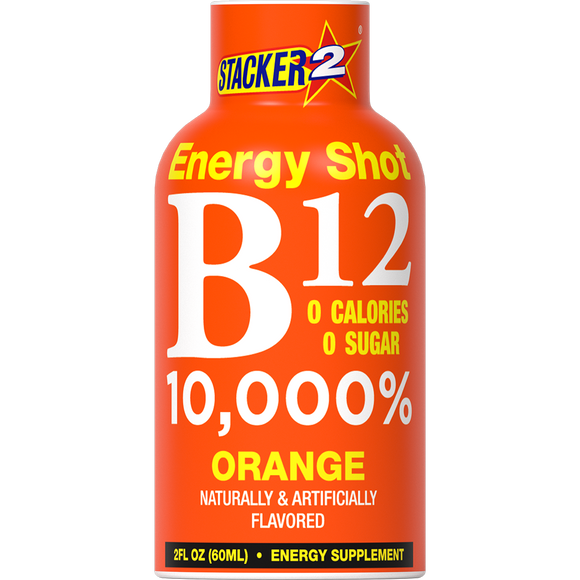 B12 Energy Shot 10,000% Daily Value (12pk - 2 oz bottles)