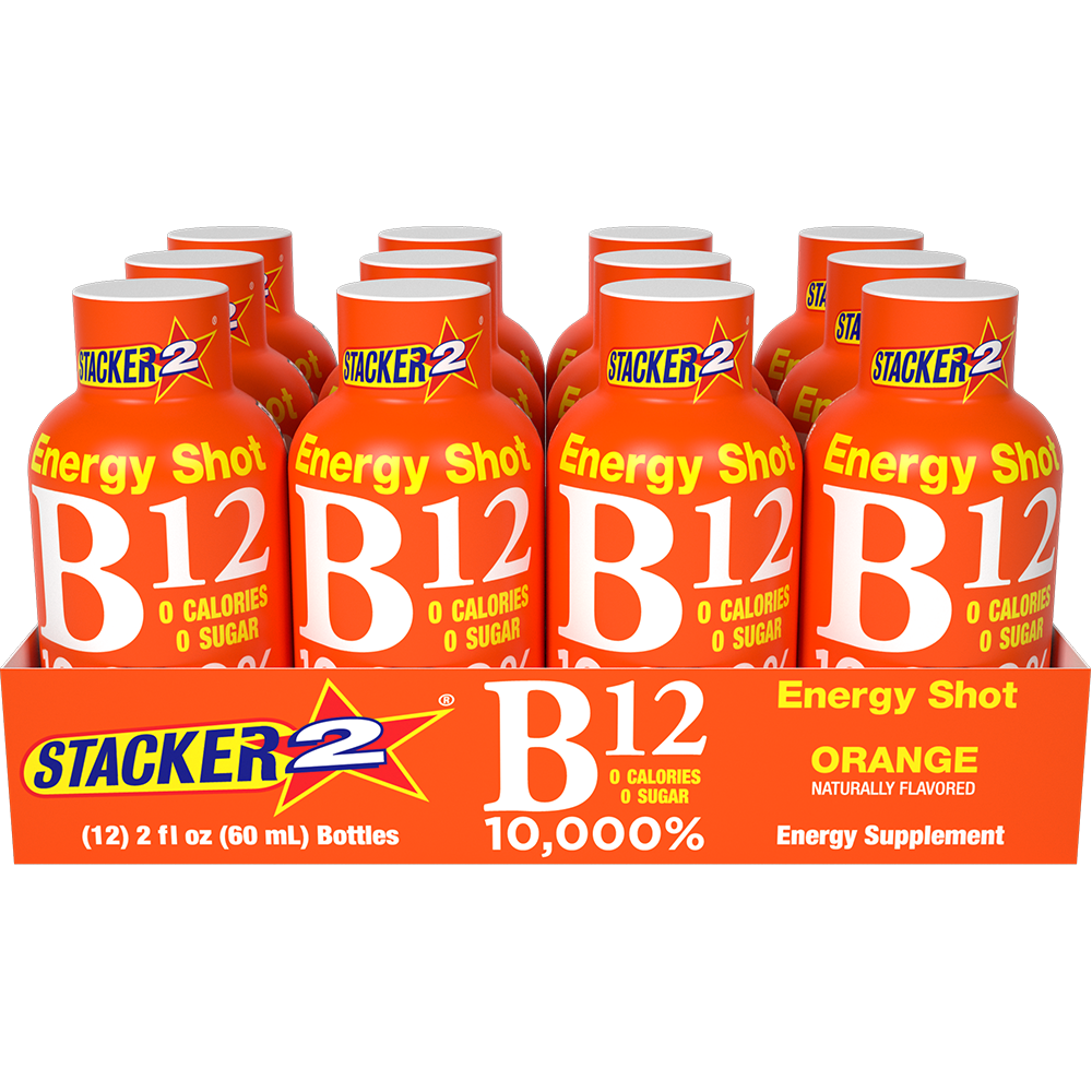 B12 Energy Shots (12pk - 2 oz bottles)