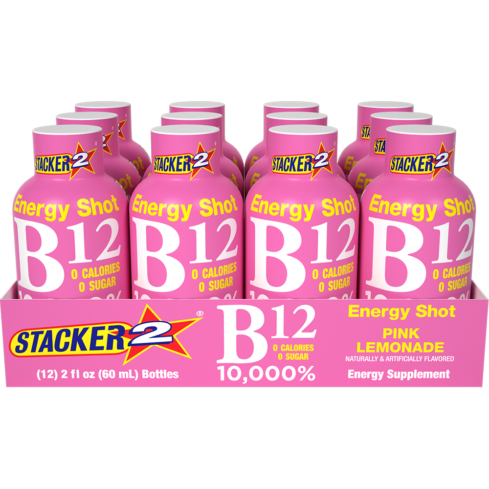 B12 Energy Shots (12pk - 2 oz bottles)