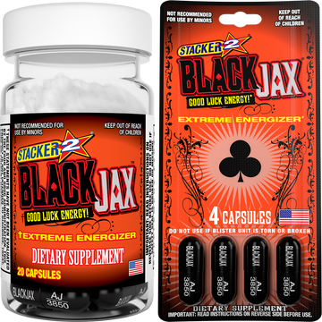 Black Jax Energy Capsules | Extreme Energy & Focus Supplement | Stacker2
