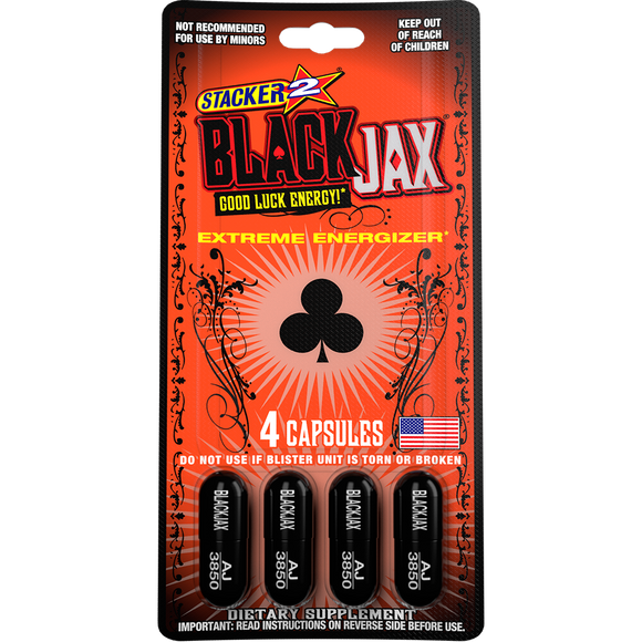 Black Jax Energy Capsules | Extreme Energy & Focus Supplement | Stacker2