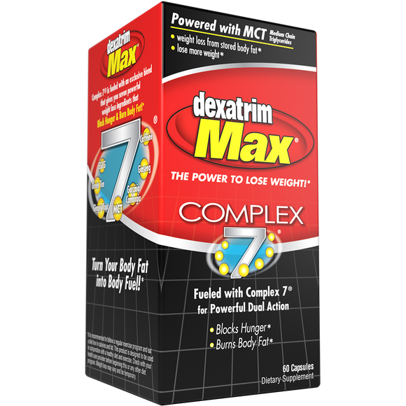 Dexatrim Max Complex 7 | Weight Loss Pills Management & Appetite Support Capsules