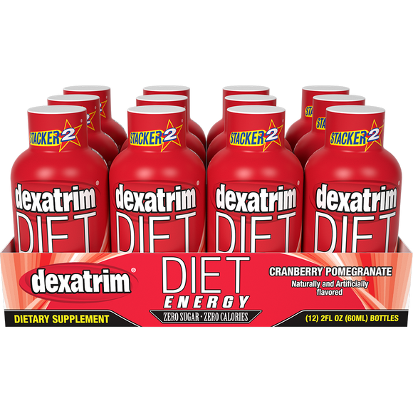 Dexatrim Diet, Energy & Crave Control Shots – 12 Pack | Zero Sugar Weight Management Energy Shots