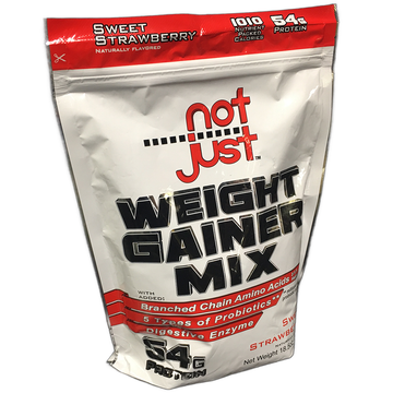 Not Just® Weight Gainer Strawberry 524g - 0