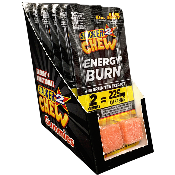 Stacker2 Chew Gummies: Diet & Energy