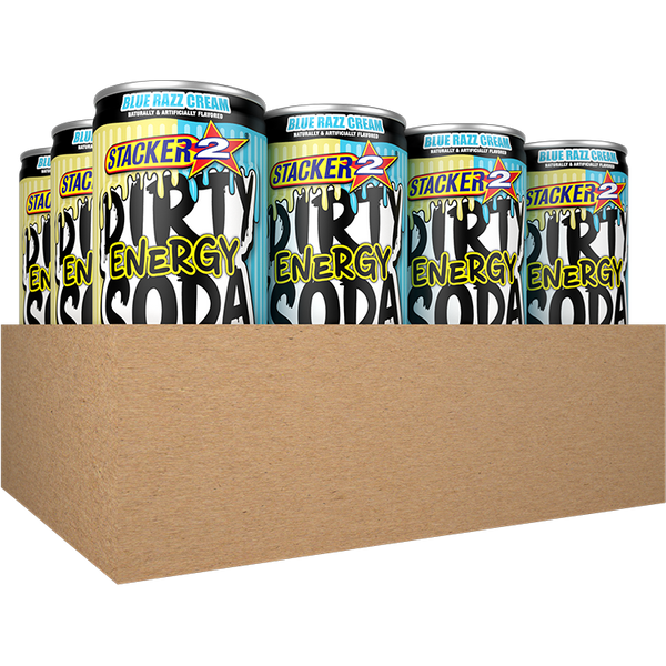 Stacker 2 Dirty Energy Soda 12oz (12pk - 12 oz Cans)