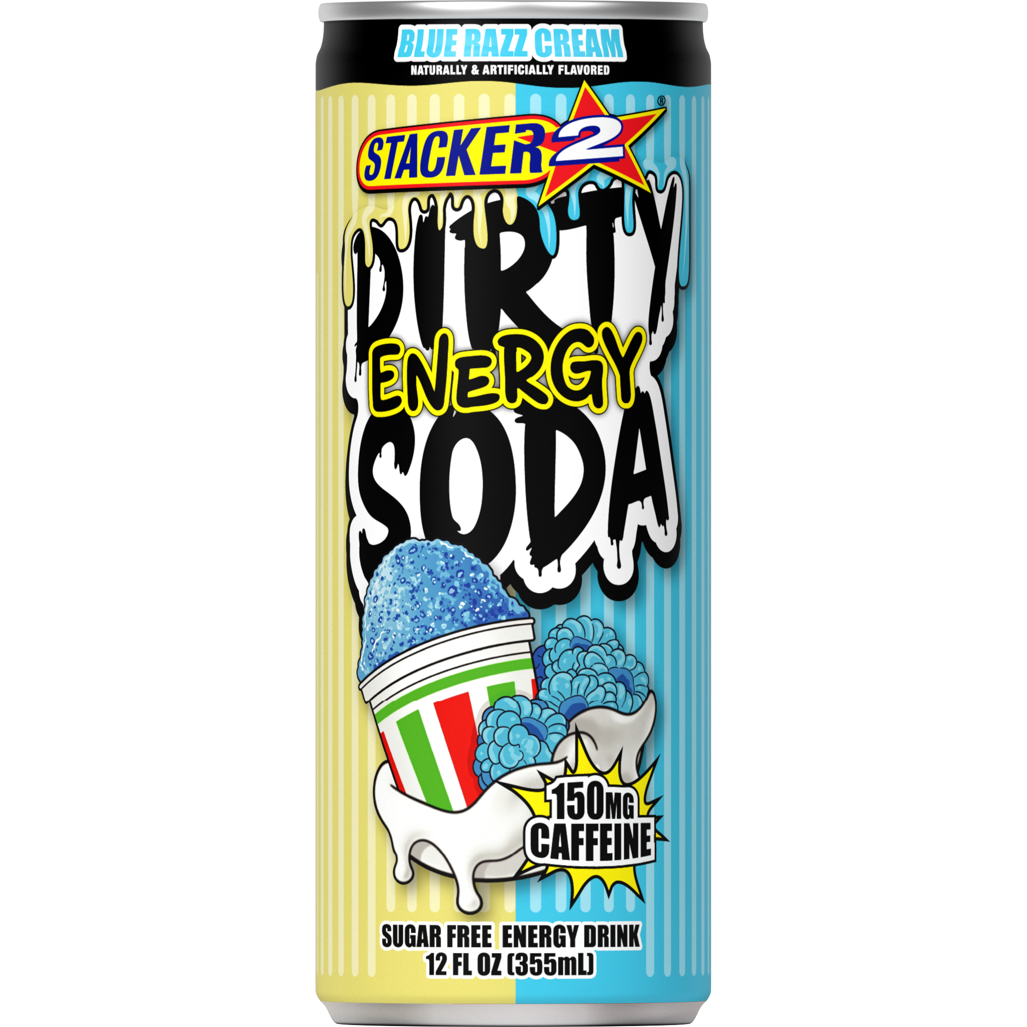 Stacker2 Stacker2 Dirty Energy Soda Blue Razz Cream — product image