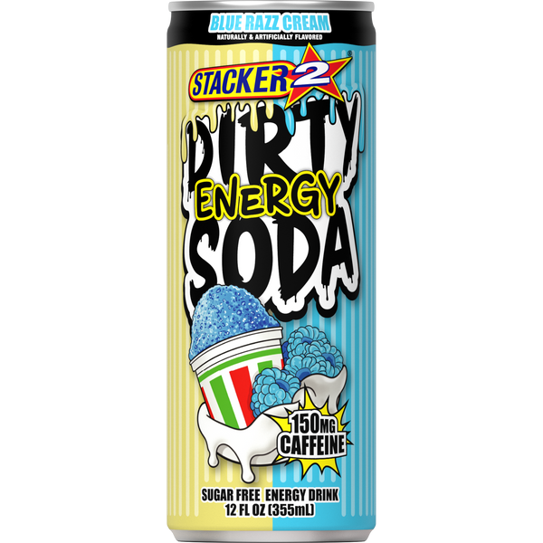 Stacker 2 Dirty Energy Soda 12oz (12pk - 12 oz Cans)