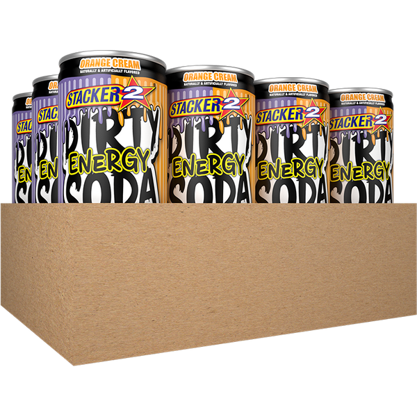 Stacker 2 Dirty Energy Soda 12oz (12pk - 12 oz Cans)