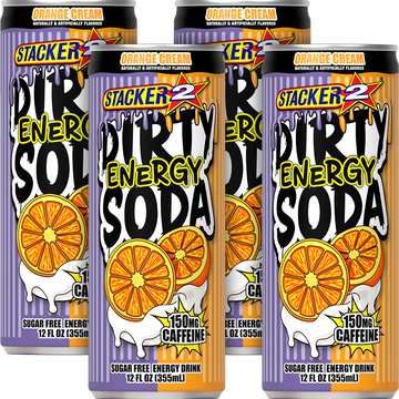 Stacker 2 Dirty Energy Soda 12oz Cans - 0