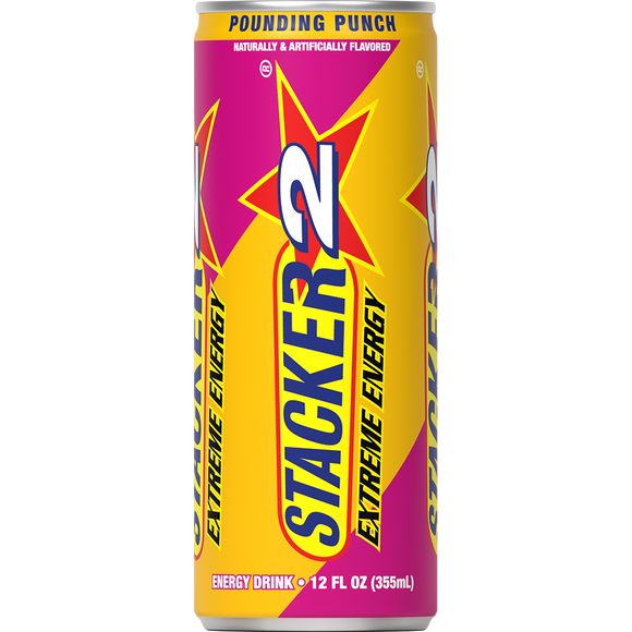 Stacker 2 Extreme Energy Drinks 12oz (12pk - 12 oz Cans)