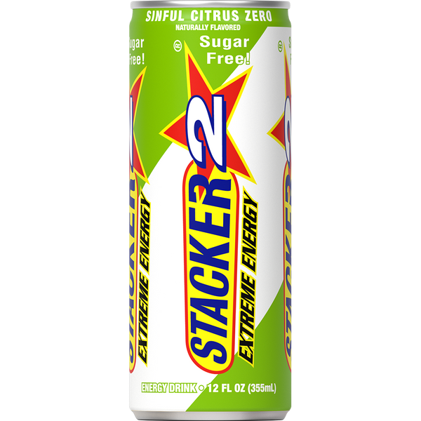 Stacker 2 Extreme Energy Drinks 12oz (12pk - 12 oz Cans)