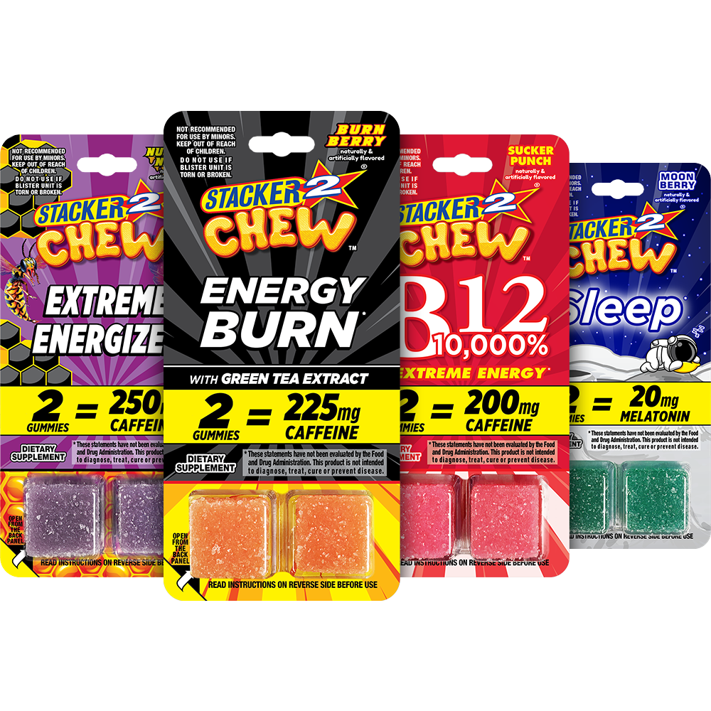 Stacker2 Chew Gummies