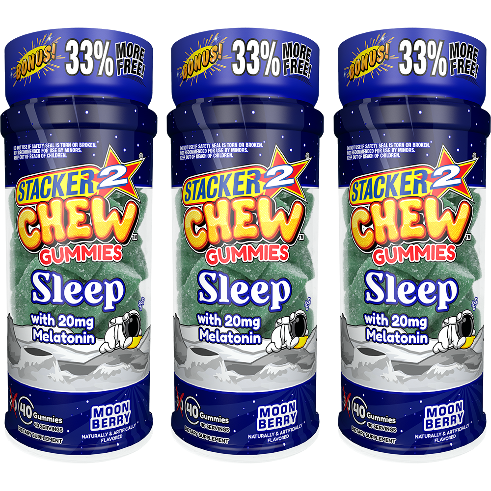 Stacker2 Chew Gummies: Sleep