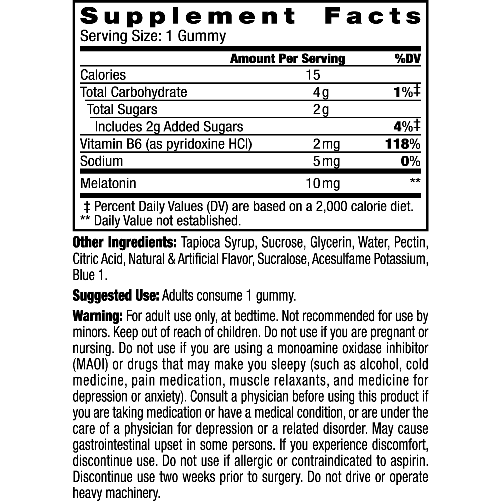 Stacker2 Chew Gummies: Sleep
