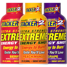 STACKER 2 | Energy Booster Supplements, Shots, Pills, Gummies | Stacker2