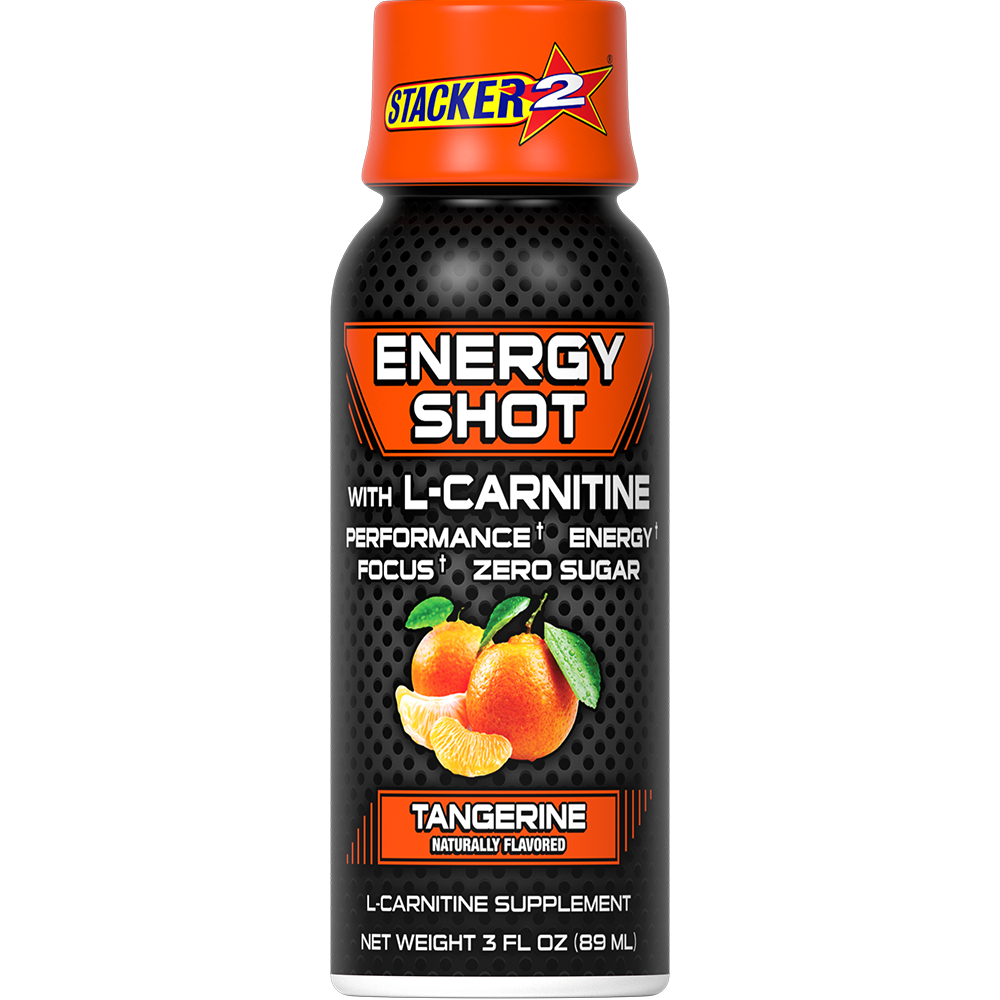 L-Carnitine Shots: Tangerine (12pk - 3 oz Bottles) - 0