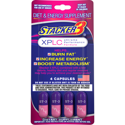 Stacker3 XPLC Fat Burner | Thermogenic Weight Management & Energy Supplement - 0