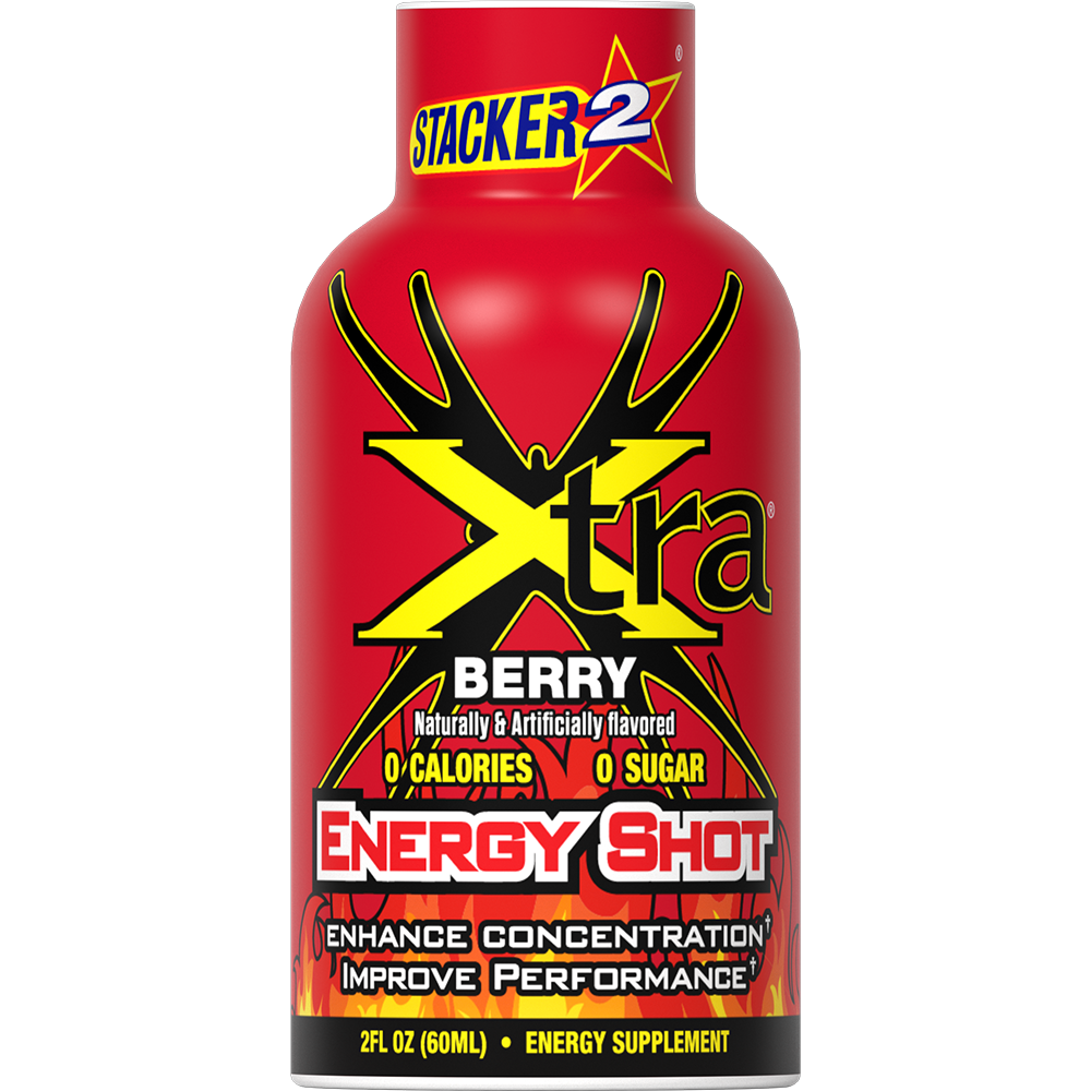 Xtra Energy Shots (12pk - 2 oz Bottles)
