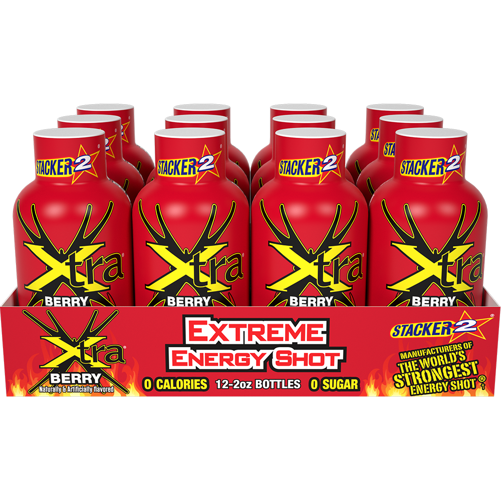 Xtra Energy Shots (12pk - 2 oz Bottles) - 0