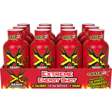 Xtra Energy Shots (12pk - 2 oz Bottles) - 0