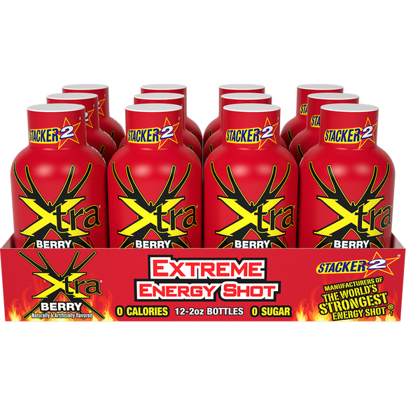 Xtra Energy Shots (12pk - 2 oz Bottles)