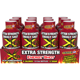 Xtra Energy Shots Extra Strength  (12pk - 2 oz Bottles) - 0