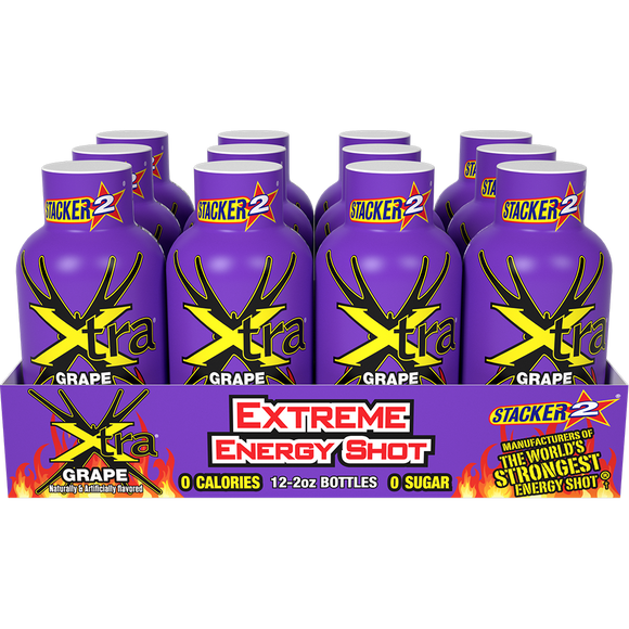 Xtra Energy Shots (12pk - 2 oz Bottles)