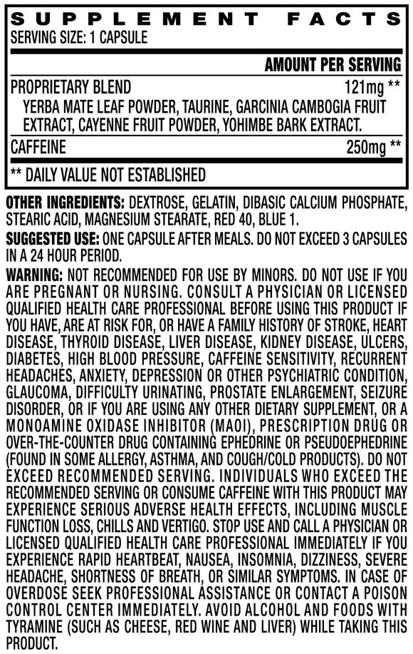 Black Jax Energy Capsules | Extreme Energy & Focus Supplement | Stacker2