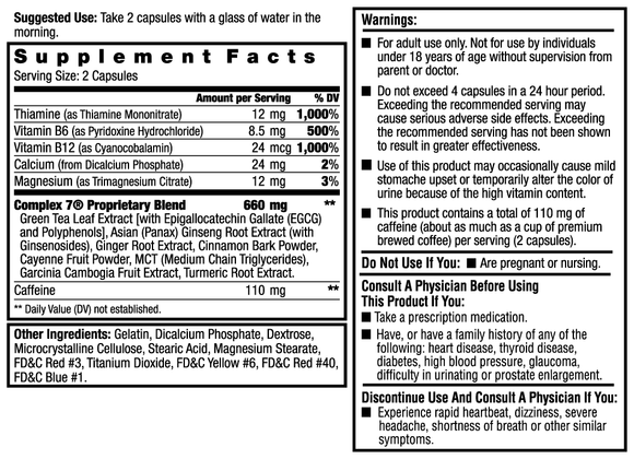 Dexatrim Max Complex 7 | Weight Loss Pills Management & Appetite Support Capsules