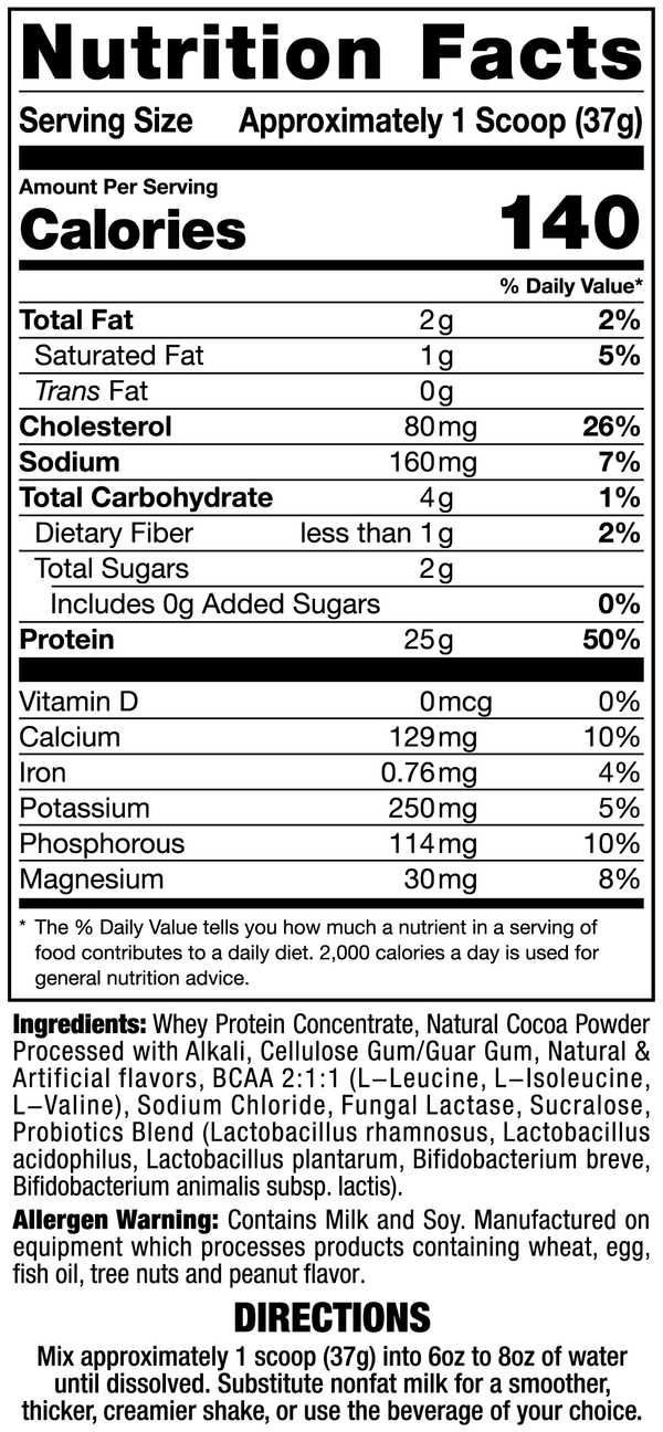 Not Just® Protein Pro Series 5lb Chocolate & Vanilla