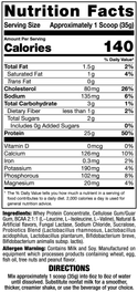 Not Just® Protein Pro Series 5lb Chocolate & Vanilla