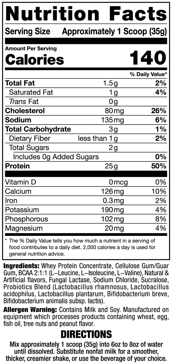 Not Just® Protein Pro Series 5lb Chocolate & Vanilla