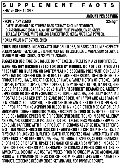 Stacker 2 Real 2-Way Action | Energy & Fat Burner Tablets - 0