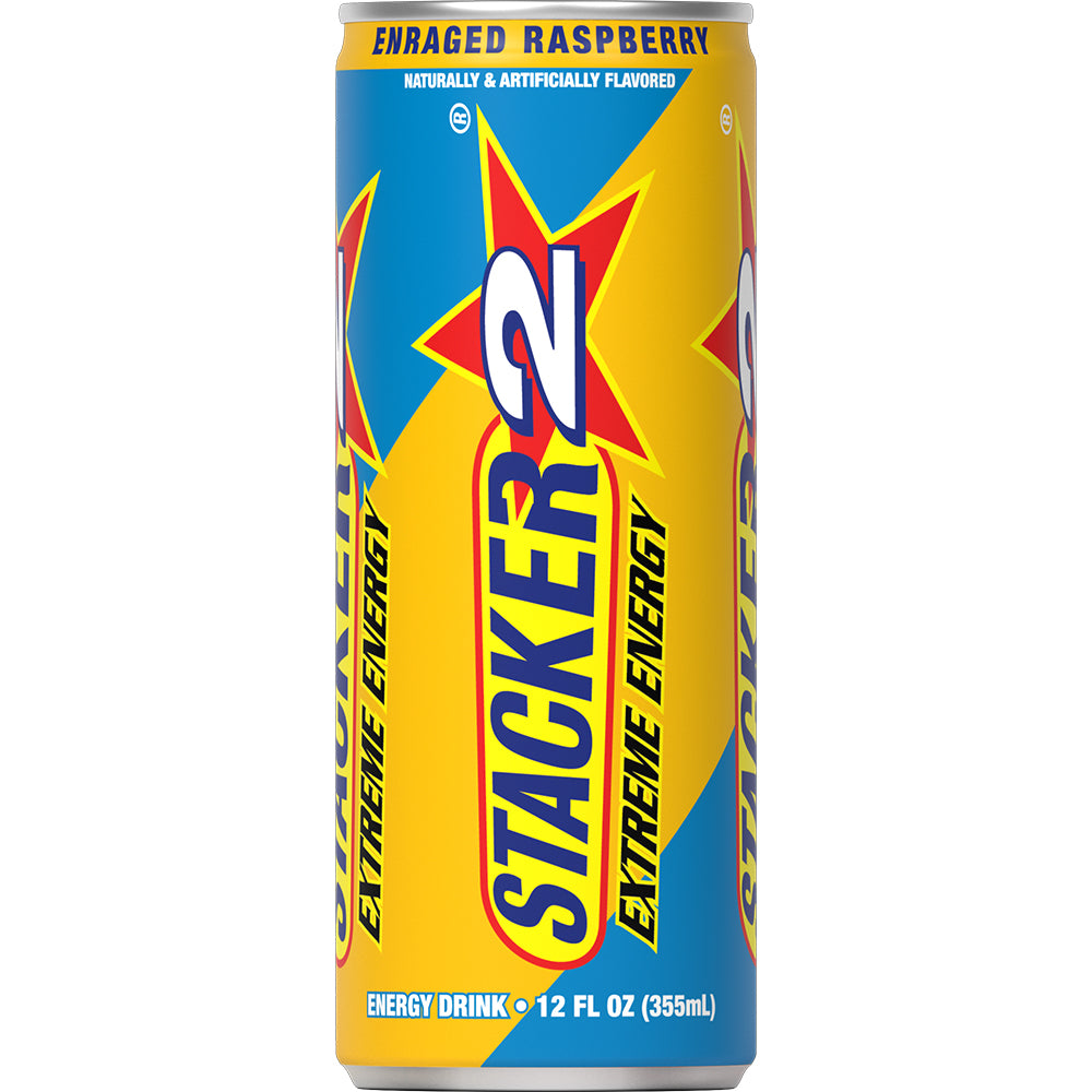 Stacker 2 Extreme Energy Drinks 12oz (12pk 12 oz Cans) Stacker2