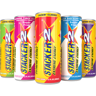 Stacker 2 Extreme Energy Drinks 12oz (12pk - 12 oz Cans)