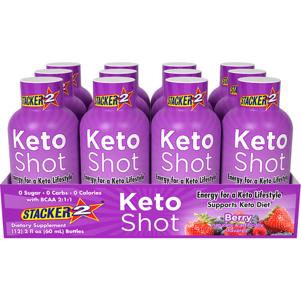 Stacker 2 Keto Shot (12pk – 2 oz Bottles)