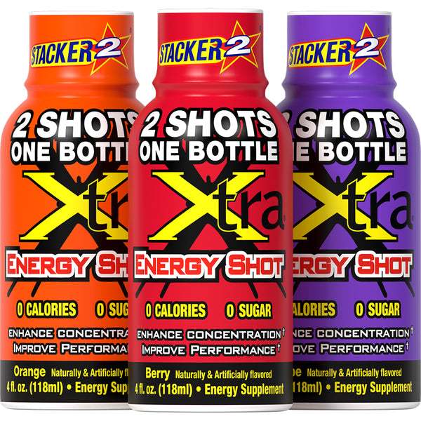 Xtra Energy Shots (12pk - 4 oz bottle)